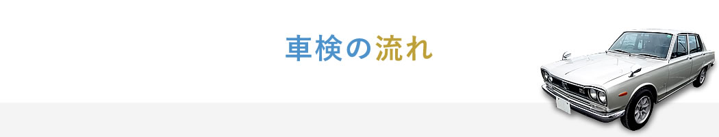 車検の流れ